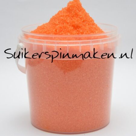Suikerspinsuiker Oranje - Sinaasappel