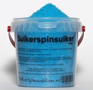 Suikerspinsuiker - lichtblauw - tropical