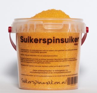 Suikerspinsuiker feloranje perzik