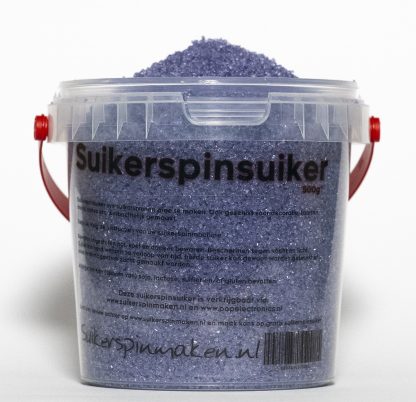 Suikerspinsuiker Donkerpaars (bosbessensmaak)