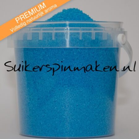 Suikerspinsuiker Premium blauw - Blauwbessen
