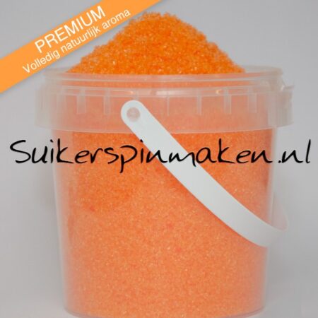 Suikerspinsuiker Premium oranje - Sinaasappel
