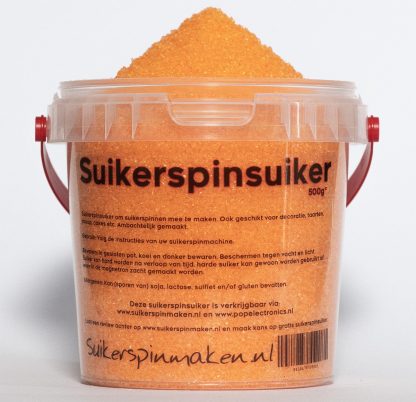 Suikerspinsuiker-Lichtoranje-Mandarijn