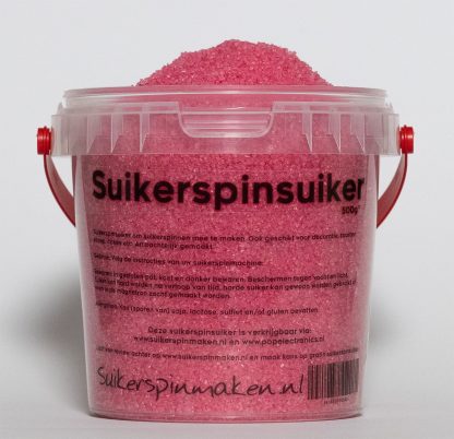 Suikerspinsuiker-Lichtpaars-Kersen