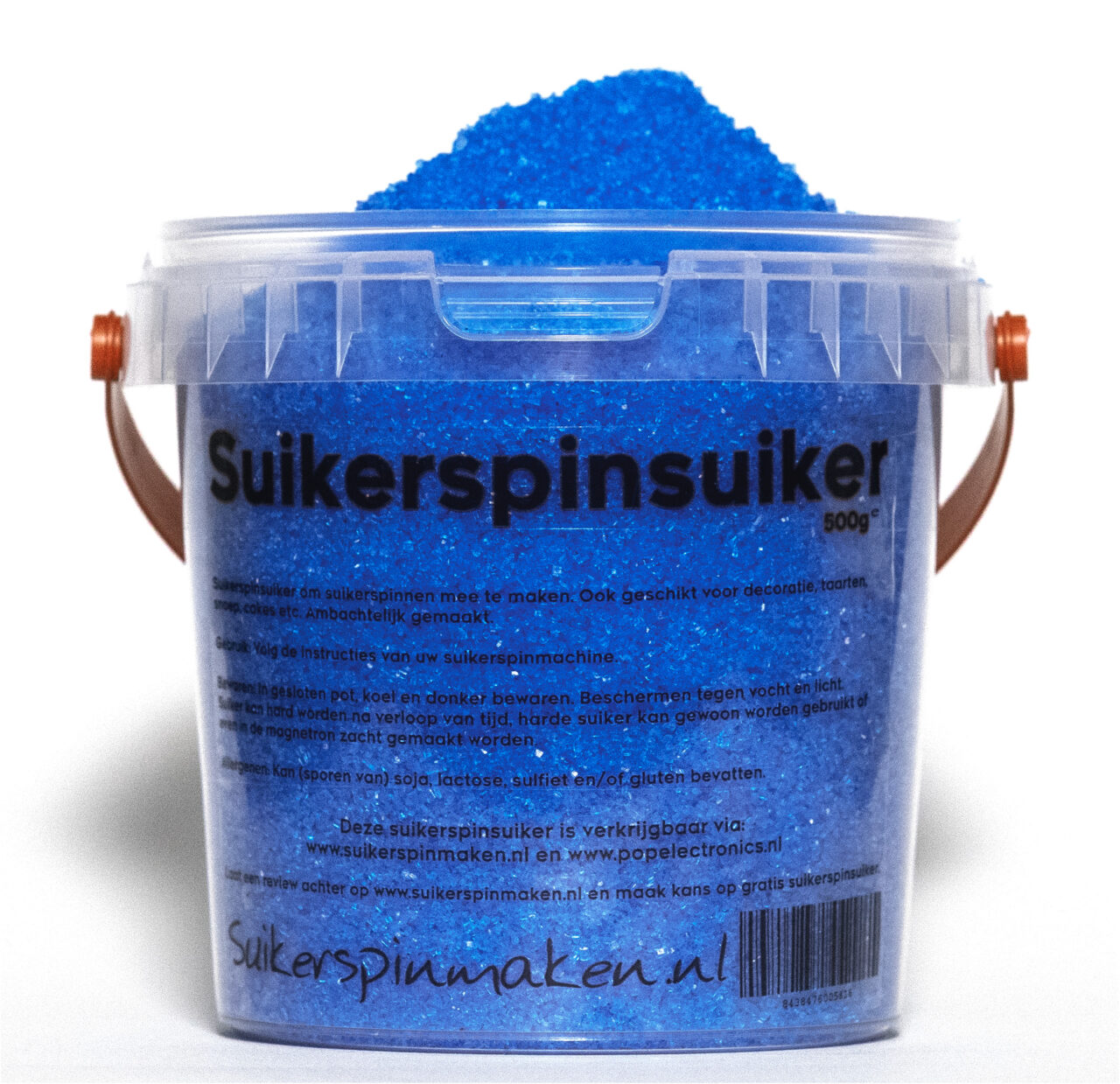 Suikerspinsuiker Donkerblauw - Tutti Frutti