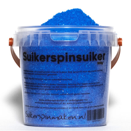 Suikerspinsuiker Donkerblauw - Tutti Frutti
